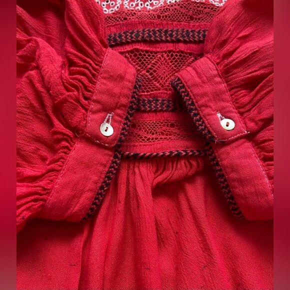 FREE PEOPLE BoHo top size S - Picture 4 of 11